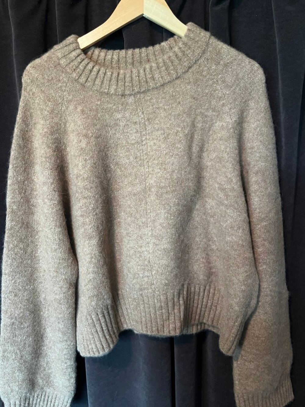 NWOT Sezane Sama Jumper- Taupe